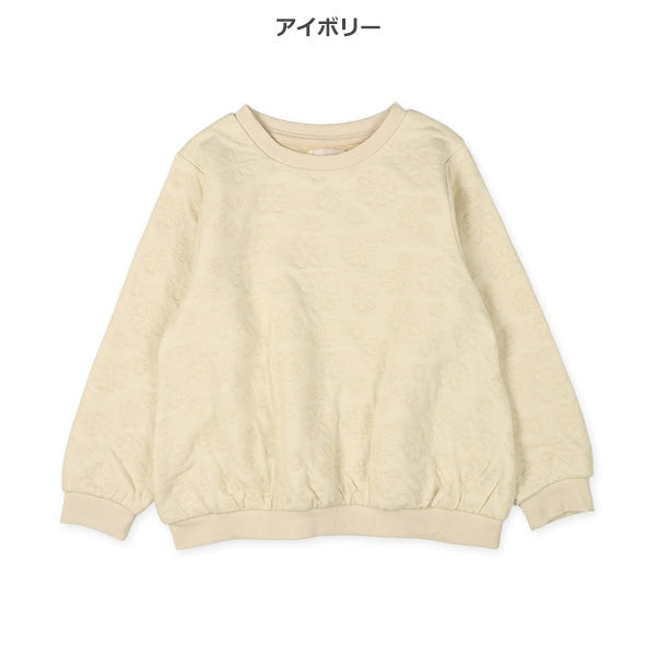 西松屋 ELFINDOLL CLASSIC ニットキルト花トレーナー 正規品