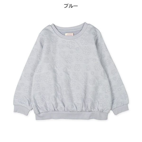 西松屋 ELFINDOLL CLASSIC ニットキルト花トレーナー 正規品