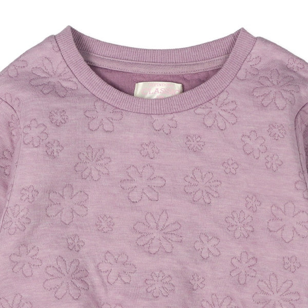 西松屋 ELFINDOLL CLASSIC ニットキルト花トレーナー 正規品