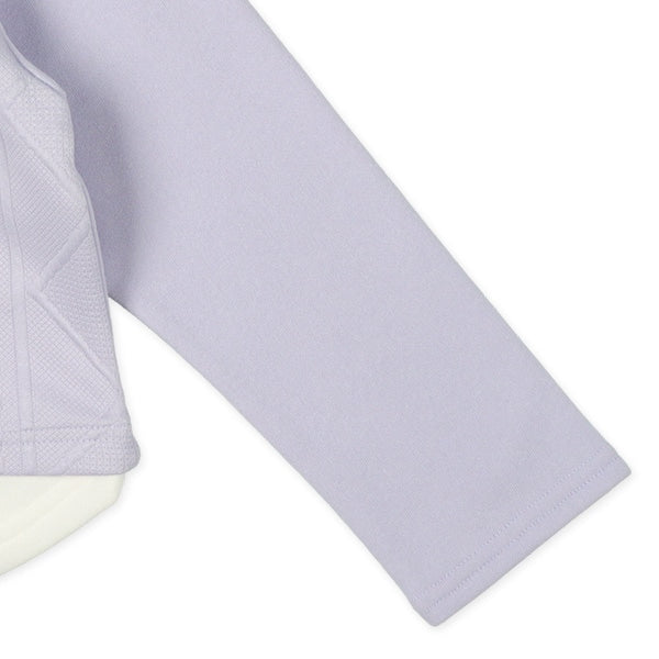 西松屋 裏起毛ジャガードレイヤード風トレーナー 正規品