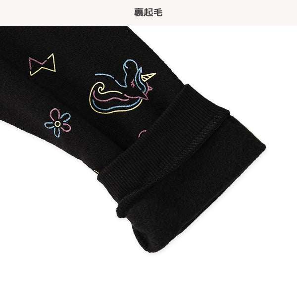 西松屋 ELFINDOLL 裏起毛ユニコーン総柄トレーナー 正規品