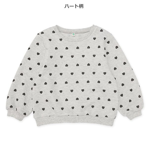 西松屋 ELFINDOLL ニットキルトリボン・ハート柄トレーナー 正規品