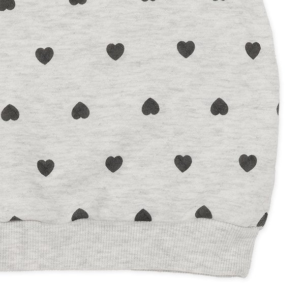 西松屋 ELFINDOLL ニットキルトリボン・ハート柄トレーナー 正規品