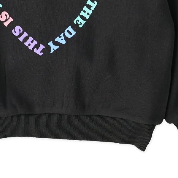 西松屋 ELFINDOLL 裏起毛ハートプリントトレーナー 正規品