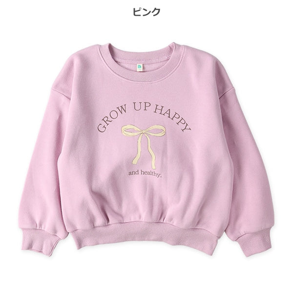 西松屋 ELFINDOLL 裏起毛ロゴモチーフトレーナー 正規品