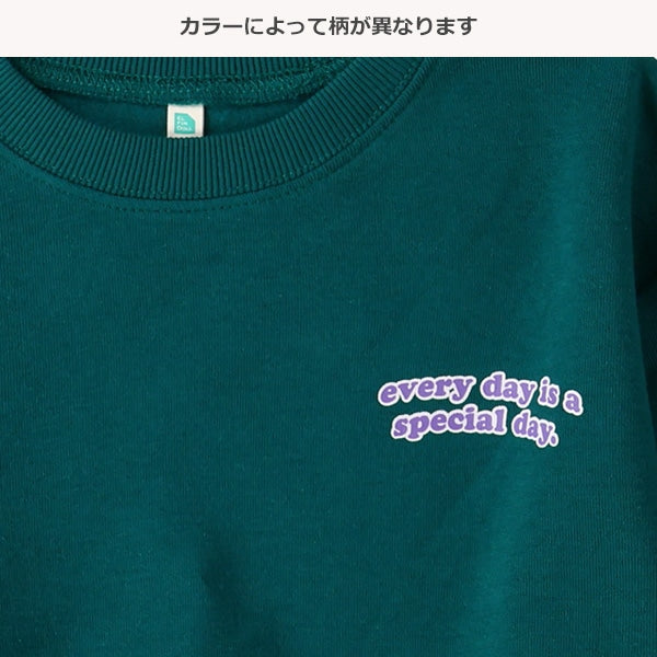 西松屋 ELFINDOLL 裏起毛ライン袖トレーナー 正規品