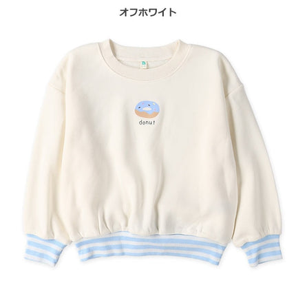 西松屋 ELFINDOLL 裏起毛ラインリブトレーナー 正規品