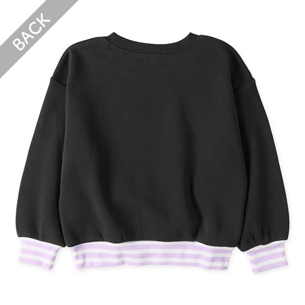 西松屋 ELFINDOLL 裏起毛ラインリブトレーナー 正規品