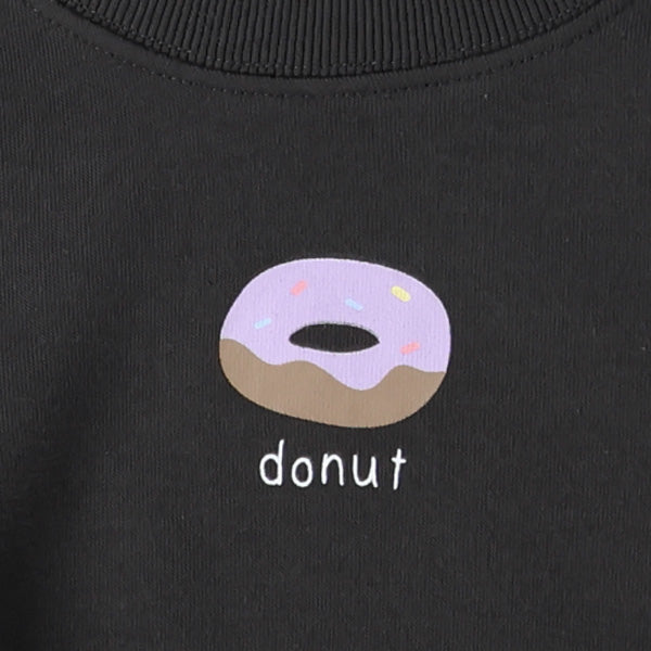 西松屋 ELFINDOLL 裏起毛ラインリブトレーナー 正規品