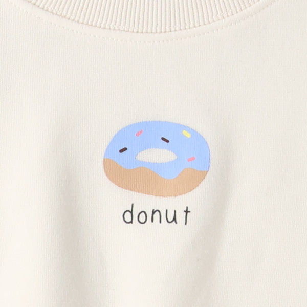 西松屋 ELFINDOLL 裏起毛ラインリブトレーナー 正規品