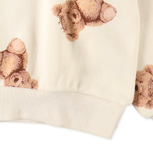 西松屋 裏起毛くま柄トレーナー 正規品