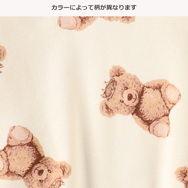 西松屋 裏起毛くま柄トレーナー 正規品