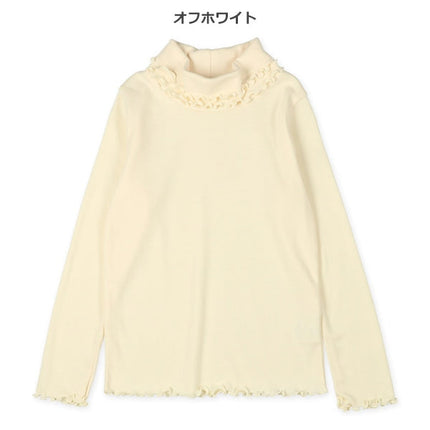 西松屋 ELFINDOLL フライス襟裾メロータートル長袖Tシャツ 正規品