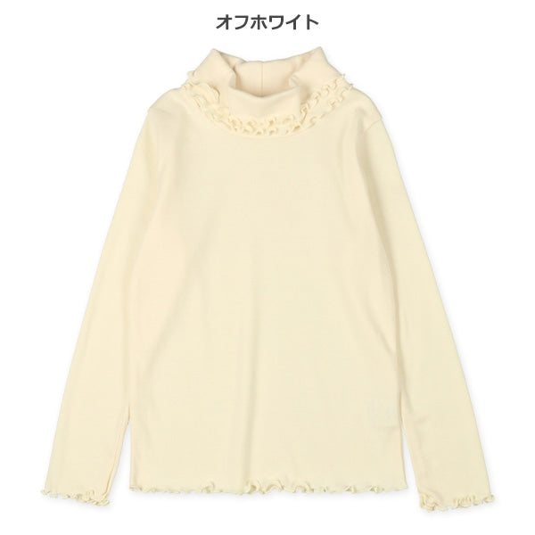 西松屋 ELFINDOLL フライス襟裾メロータートル長袖Tシャツ 正規品