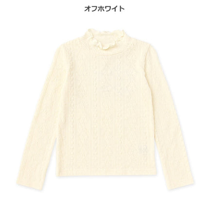 西松屋 ELFINDOLL CLASSIC ジャガードハイネック長袖Tシャツ 正規品