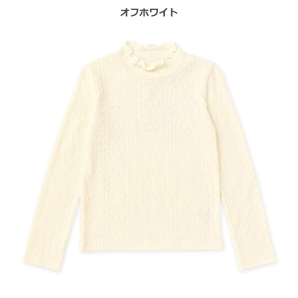 西松屋 ELFINDOLL CLASSIC ジャガードハイネック長袖Tシャツ 正規品