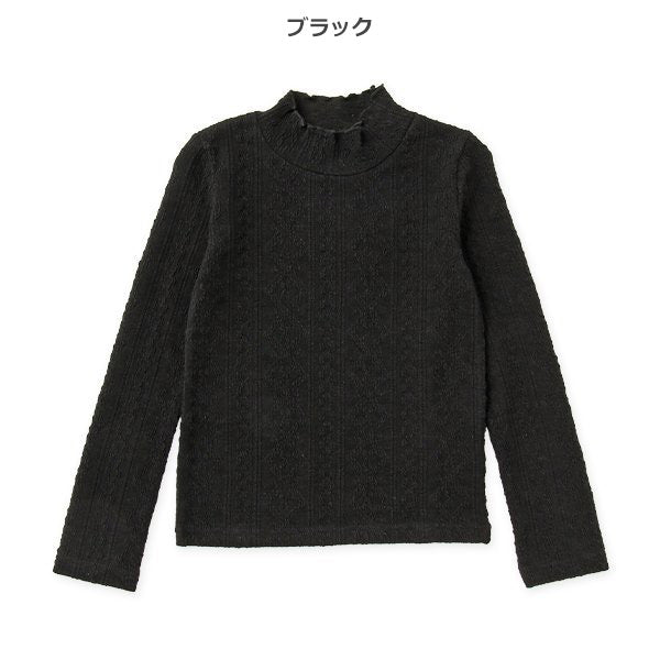 西松屋 ELFINDOLL CLASSIC ジャガードハイネック長袖Tシャツ 正規品