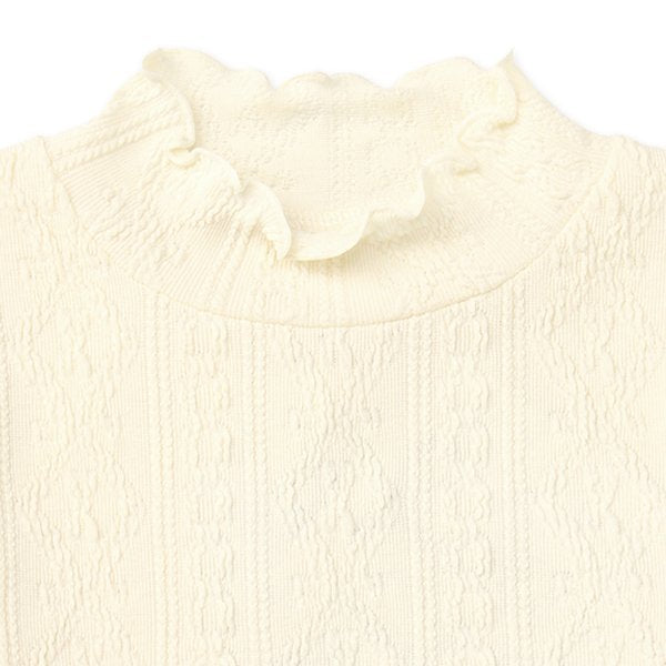 西松屋 ELFINDOLL CLASSIC ジャガードハイネック長袖Tシャツ 正規品