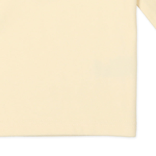 西松屋 ELFINDOLL CLASSIC スムース起毛ロゴハイネック長袖Tシャツ（ブラック・アイボリー） 正規品