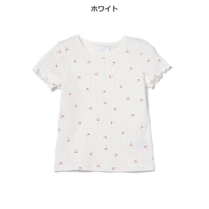 [Genuine Nishimatsuya product] EC cherry pattern mesh T5