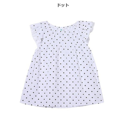 [Genuine Nishimatsuya product] Blouse stripe/dot 9