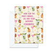 Here For The Fancy Drinks... Oh, And Your Wedding! Congrats! - Greeting Card