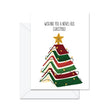 Wishing You A Novel-ous Christmas- Greeting Card