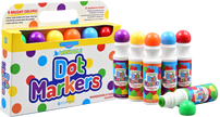 Peter Pauper Press - Studio Series Junior Washable Dot Markers (Set of 6)