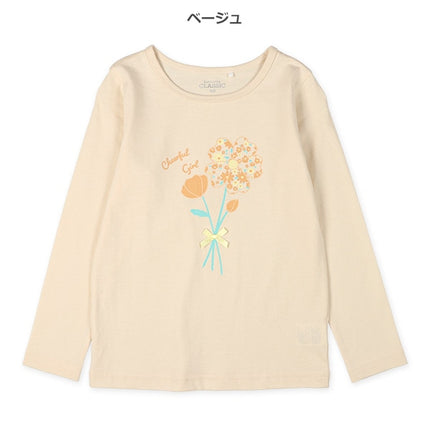 【西松屋正規品】ＥＣハナタバプリントＴシャツ３
