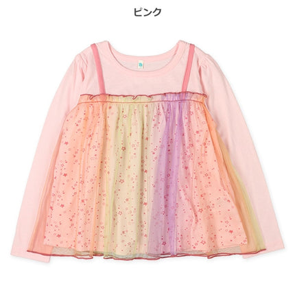 【西松屋正規品】ＭＤセットＴホシガラチュールキャミ８