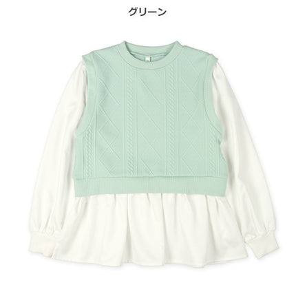 【西松屋正規品】ＭＤベストＪＱツキフウブラウス１１