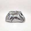 Silver Gallop Cloud Clutch