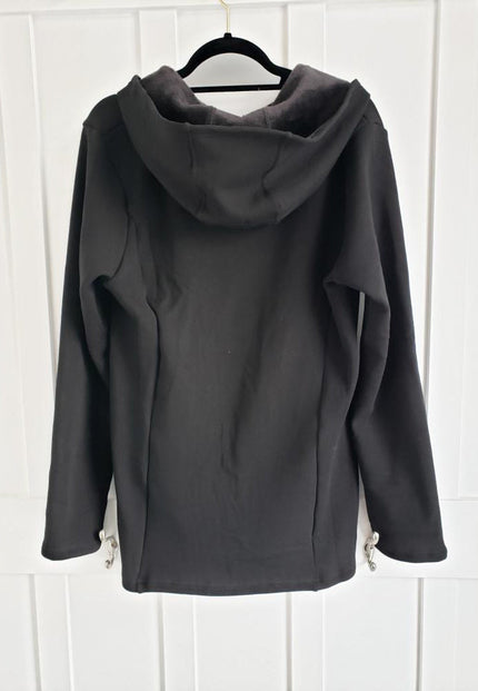 2-in-1 Fleece Baby Carrying Hoodie