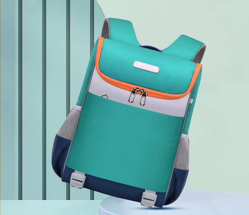 Kids Nylon School Backpack – Breathable Lightweight Primary School Bag (Small & Large)
