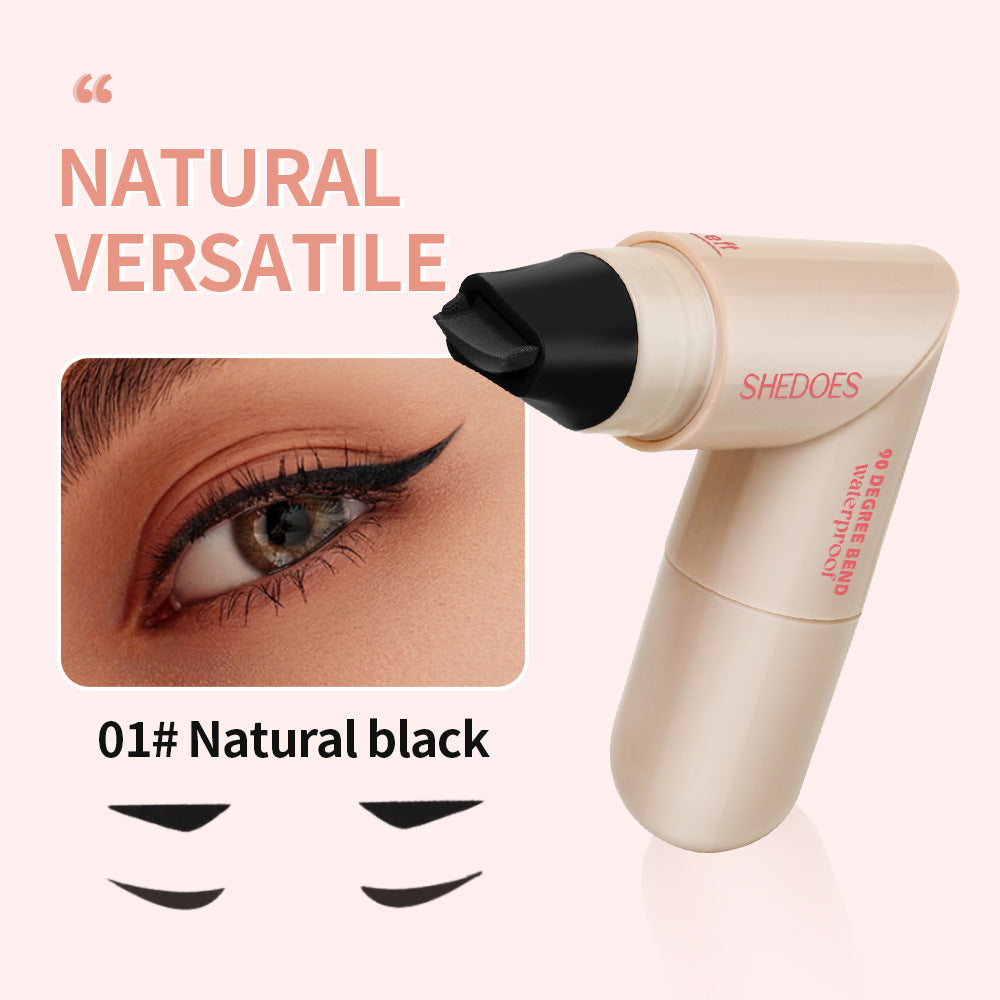 SHEDOES Stamp Eyeliner Pen – Waterproof Seal Liner, Black & Brown, 2ML