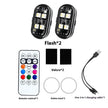 Wireless Motorcycle Warning Light with Remote Control – LED Safety Strobe Light Canada