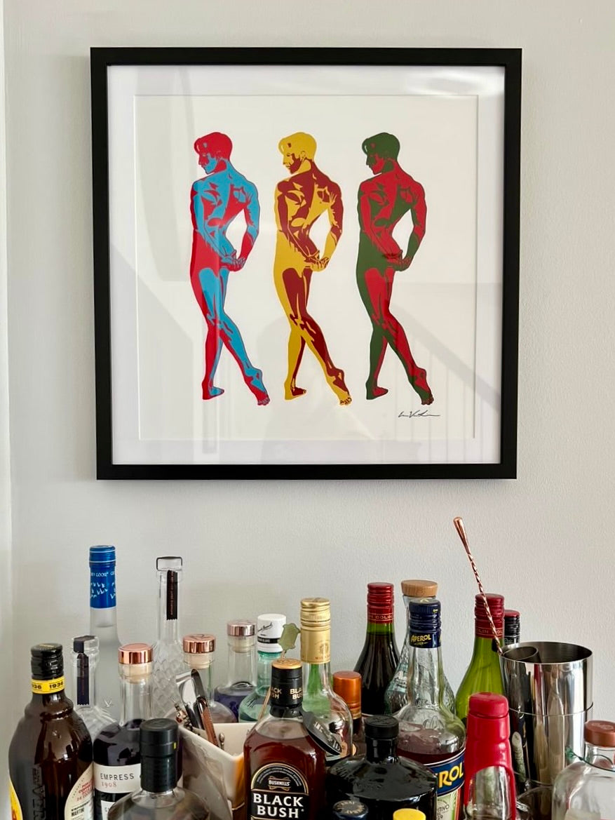 Three Dancers ART PRINT