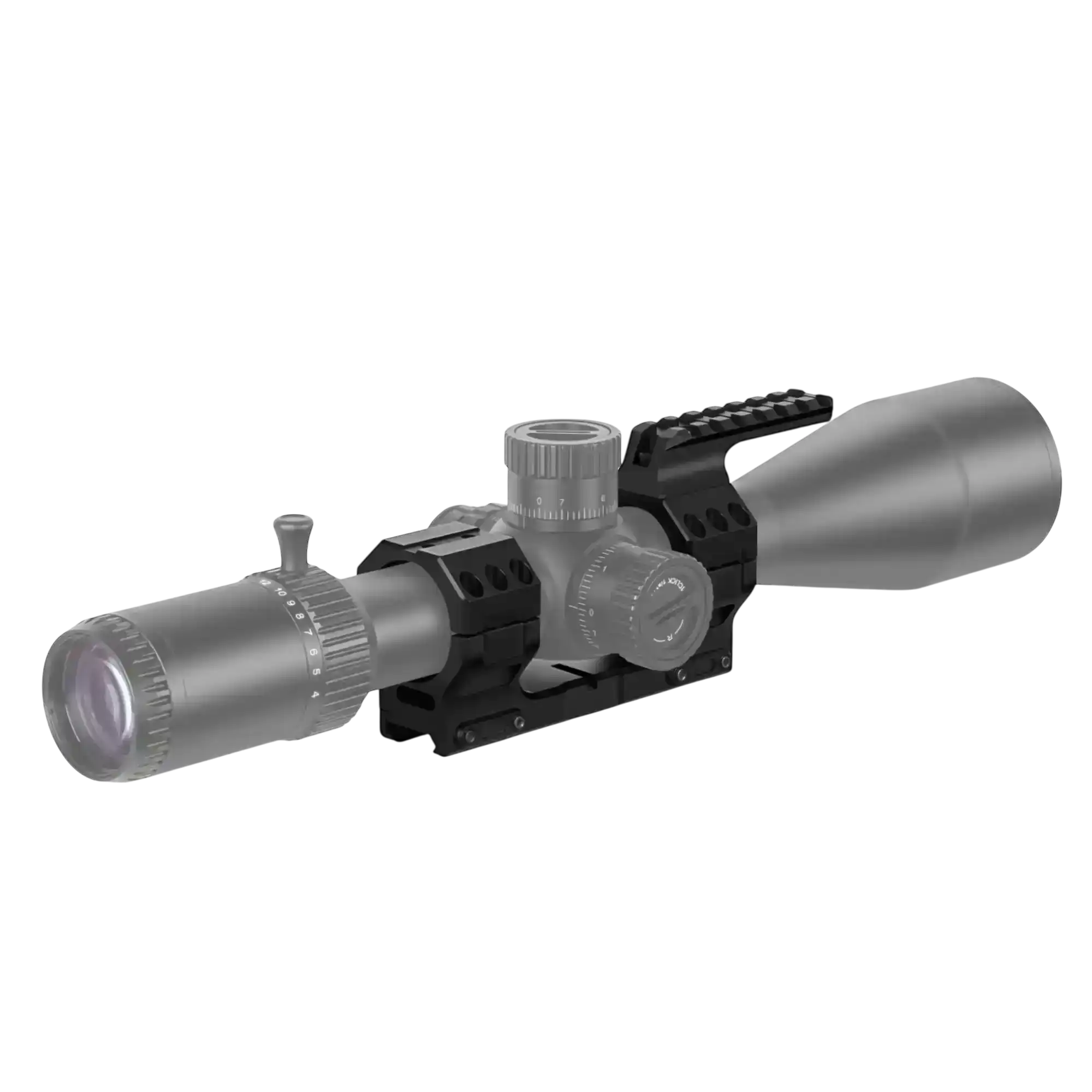 SNIPA™ NorthLine 34 – 34mm Tactical Precision Mount with Integrated Level & Top Picatinny Rail