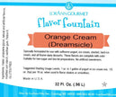 Orange Cream (also known as Dreamsicle or Creamsicle) Flavor - 4 oz. - 32 oz. - Ice Cream and Beverage Flavors - LorAnn Oils - Canadian Distribution - Ships Free Within Canada on Orders Above CAD $199