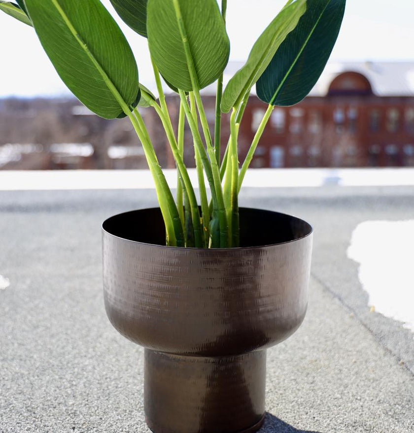 Lupe - Copper Mid-Century Mushroom Planter (Multiple Sizes)