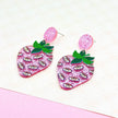 Halloween Day Ornament Colorful Ghost Eyes Funny Acrylic Earrings For Women