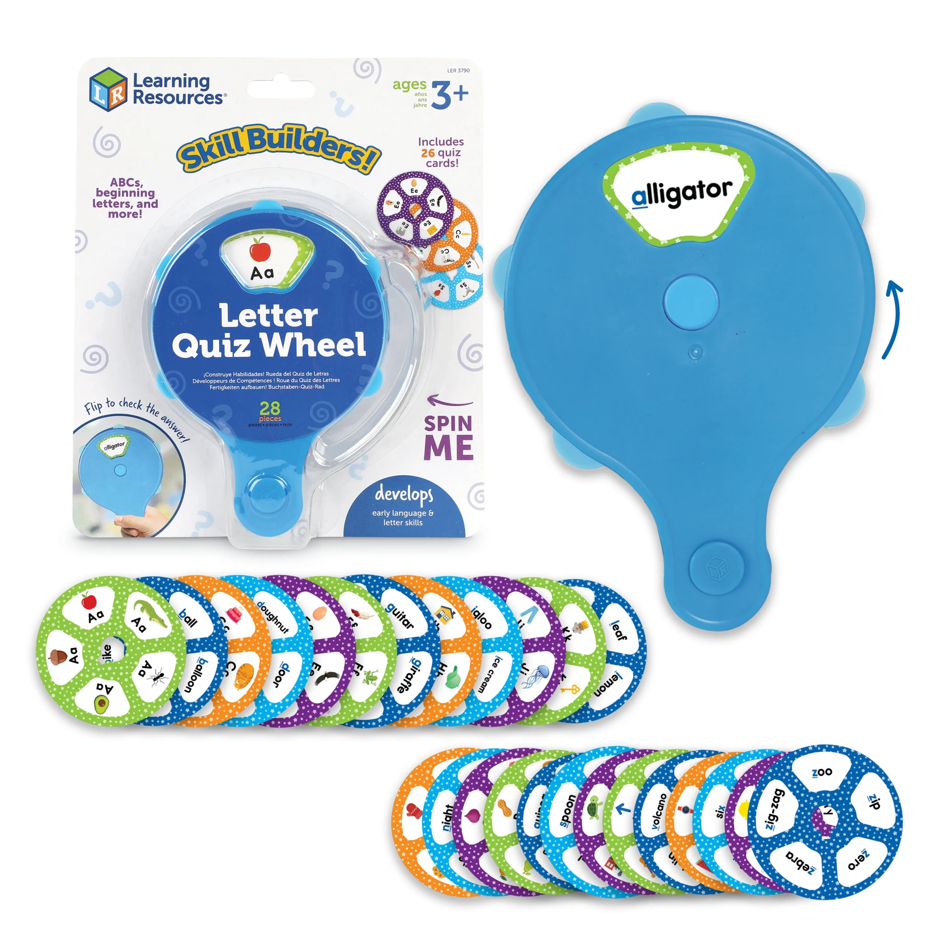 Learning Resources - Roue de questions sur les lettres SB