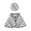 Tweed Hat and Cape Set – Luxury Classic Outfit for Dogs