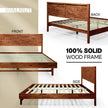 Elara Solid Wood Bed Frame