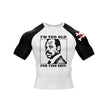 Men’s Short Sleeve MMA Compression Rash Guard – Funny Graphic BJJ Grappling Training Shirt