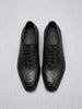 Men's Dragon Scale Pattern Formal Leather Derby Shoes | British Style