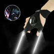 LED Outdoor Flashlight Fishing Half Finger Sports Lighted Gloves