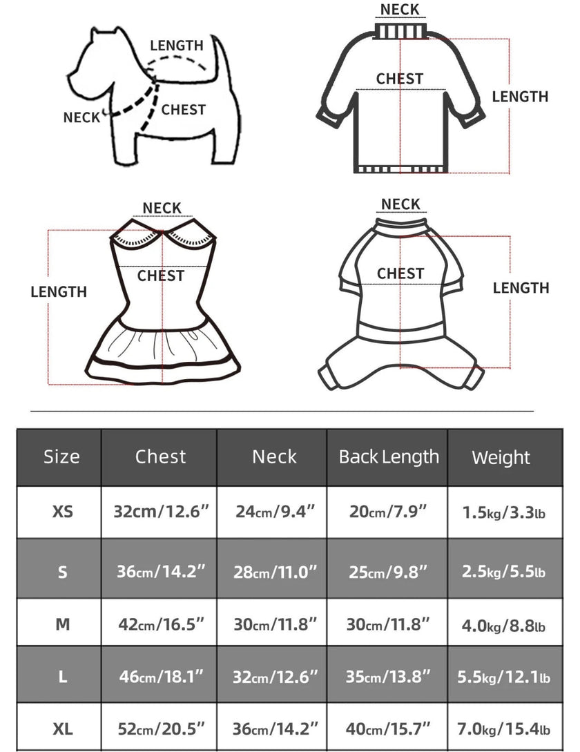 Gigi Dog Dress | Structured Dog Outfit