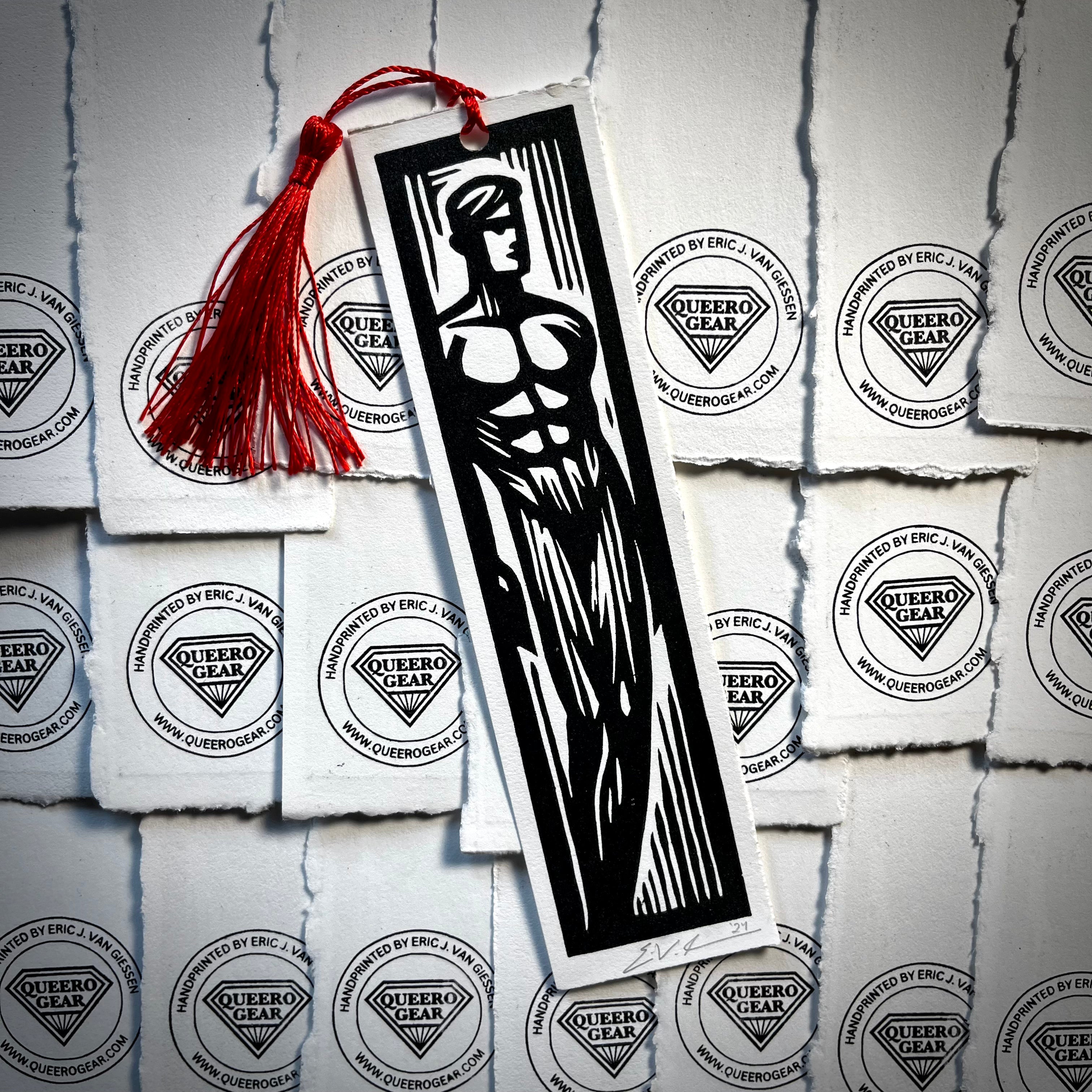Good Boy Bookmark No. 3 | LINOCUT PRINT