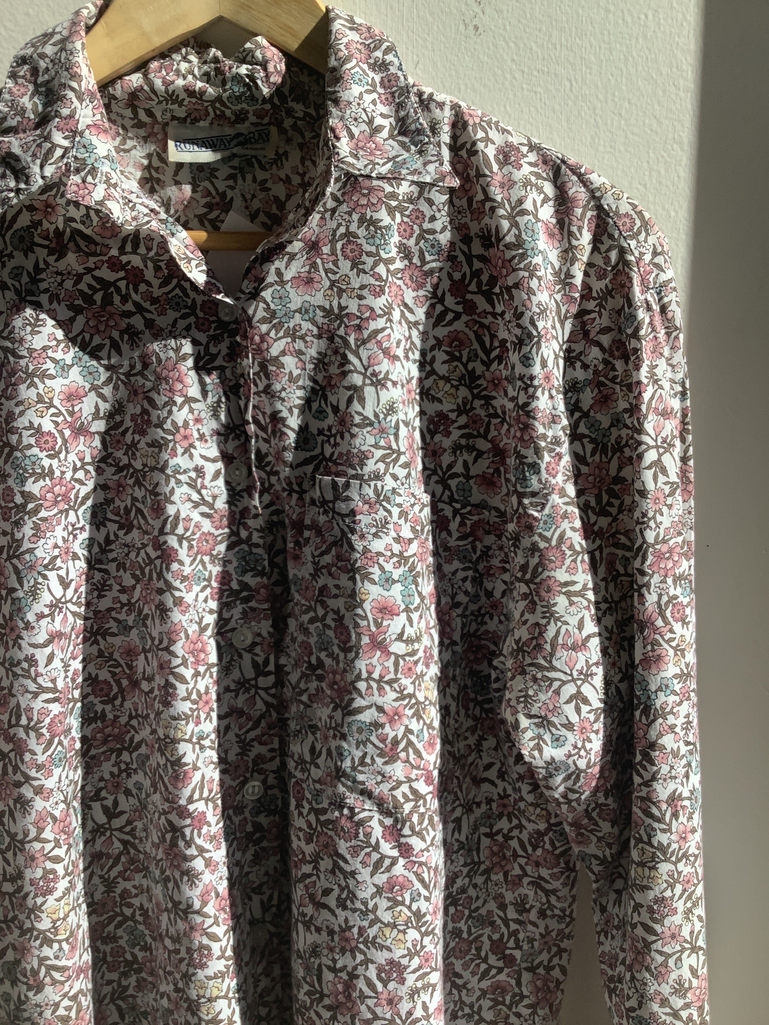 Vintage Runaway Bay Button-Up Blouse